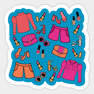 Look of the day Sticker